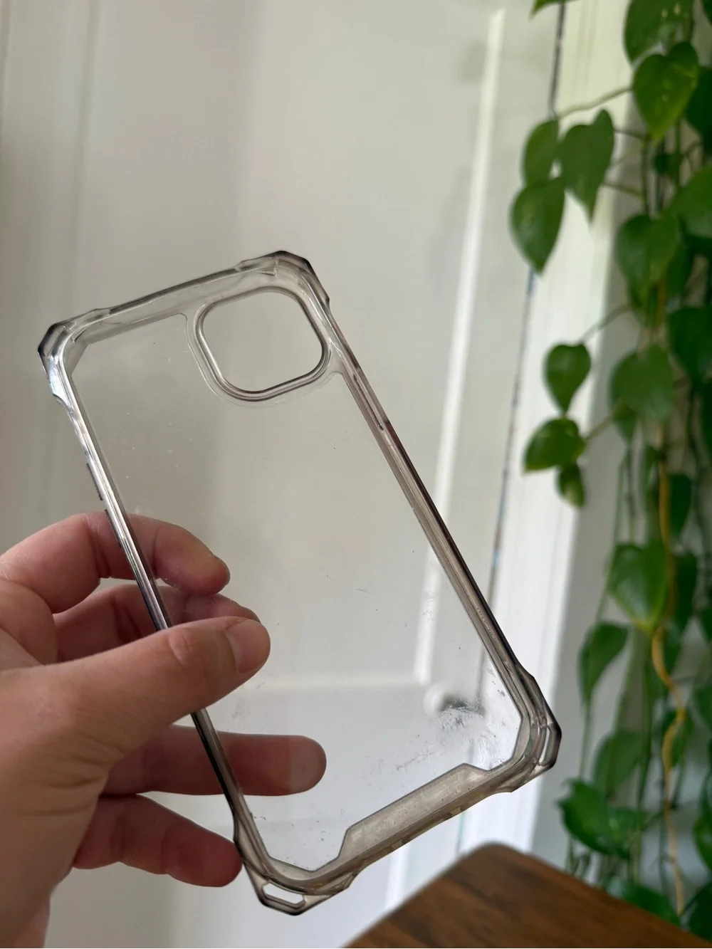 Clear Heavy Duty Phone Case 6.5” x 3” with Reinforced Corners